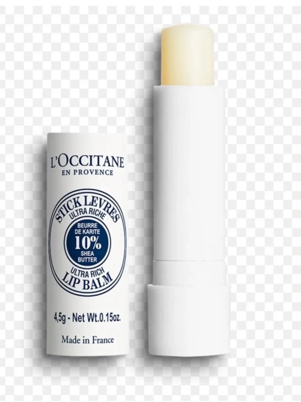 2-Pack L'occitane SHEA BUTTER ULTRA RICH LIP BALM 0.15oz /4.5G. NEW